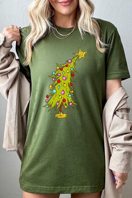 Bent Tree Christmas Tree Tee