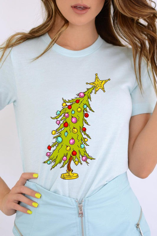 Bent Tree Christmas Tree Tee