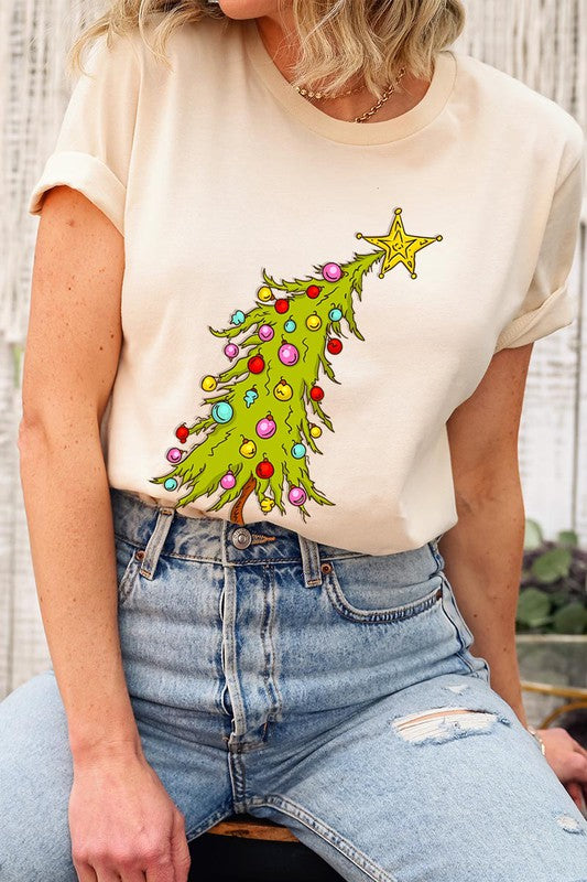 Bent Tree Christmas Tree Tee