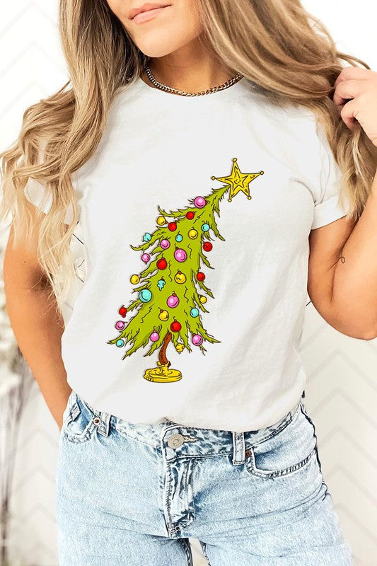 Bent Tree Christmas Tree Tee