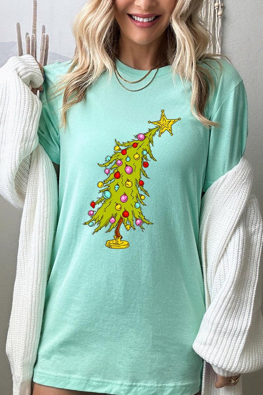 Bent Tree Christmas Tree Tee