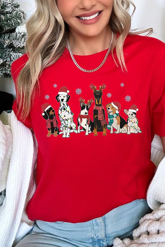 Merry Christmas Dogs Tee