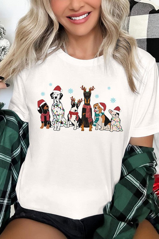 Merry Christmas Dogs Tee