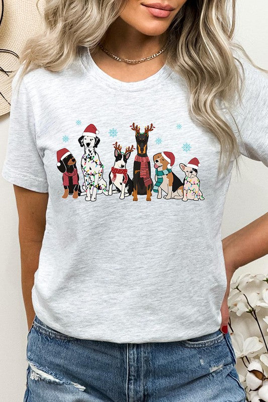 Merry Christmas Dogs Tee