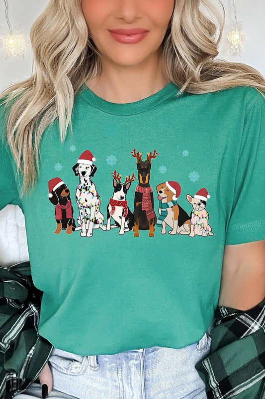 Merry Christmas Dogs Tee