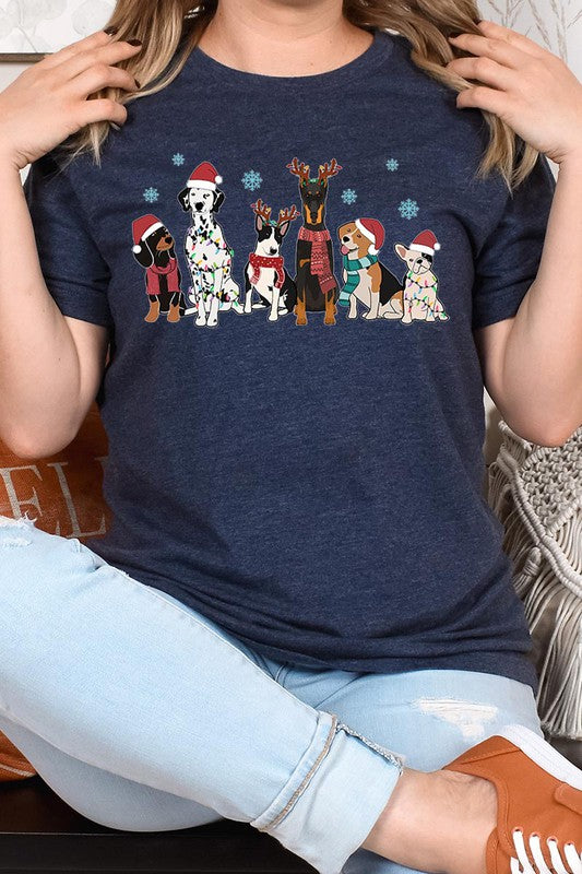 Merry Christmas Dogs Tee