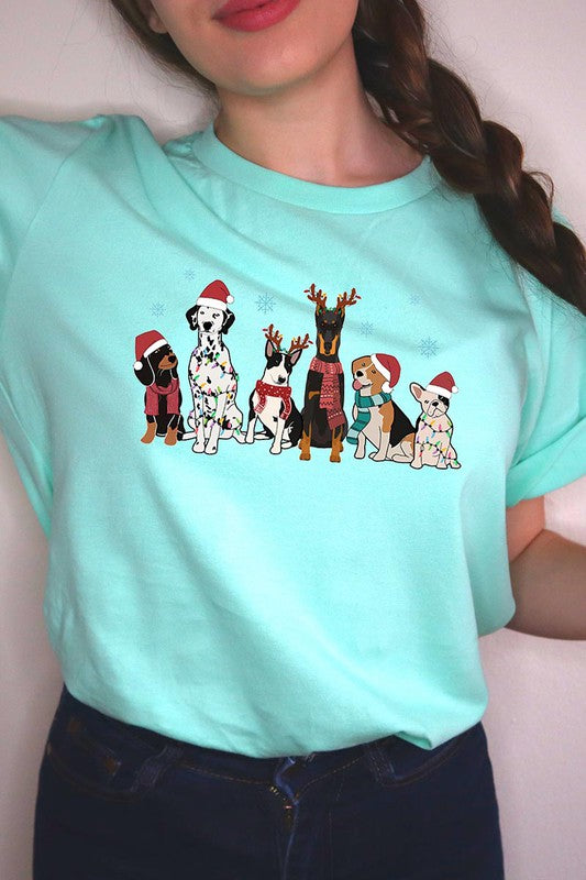 Merry Christmas Dogs Tee