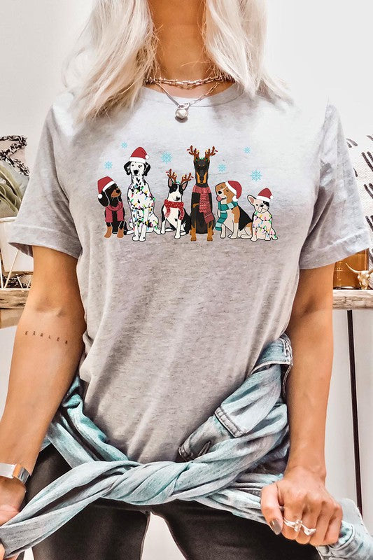 Merry Christmas Dogs Tee