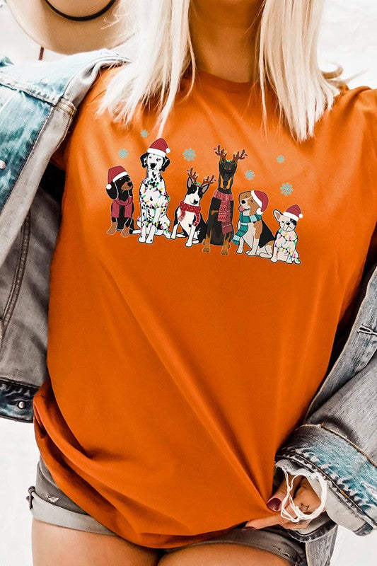 Merry Christmas Dogs Tee