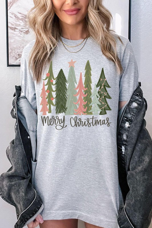 Christmas Tree Merry Christmas Tree Tee