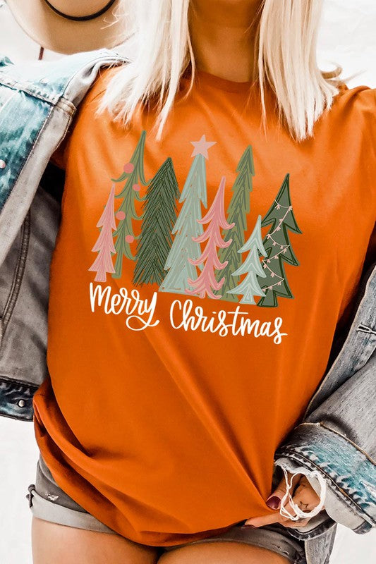 Christmas Tree Merry Christmas Tree Tee