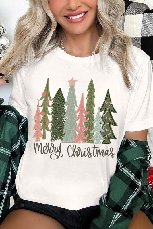 Christmas Tree Merry Christmas Tree Tee