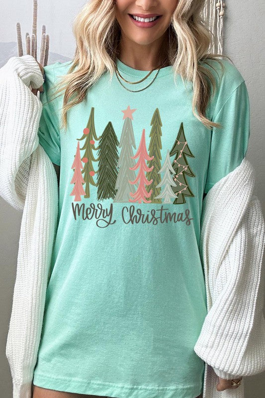 Christmas Tree Merry Christmas Tree Tee