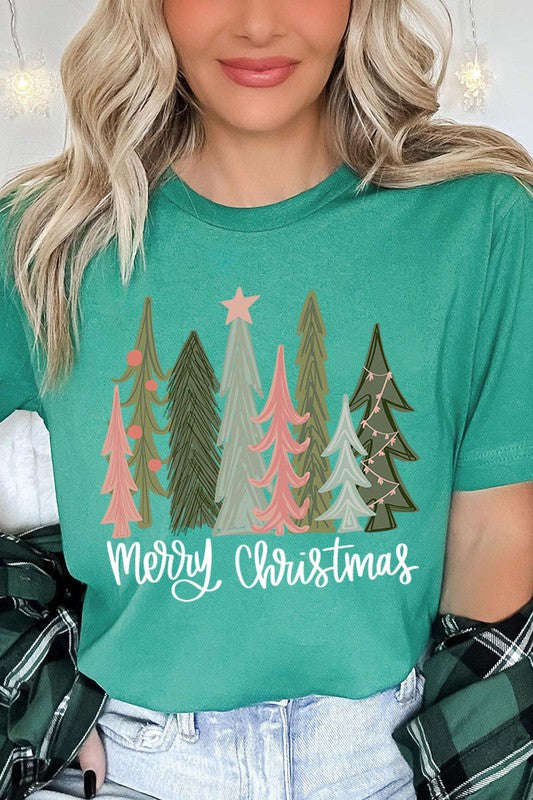 Christmas Tree Merry Christmas Tree Tee