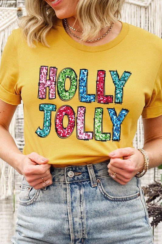 Holly Jolly Christmas Tee