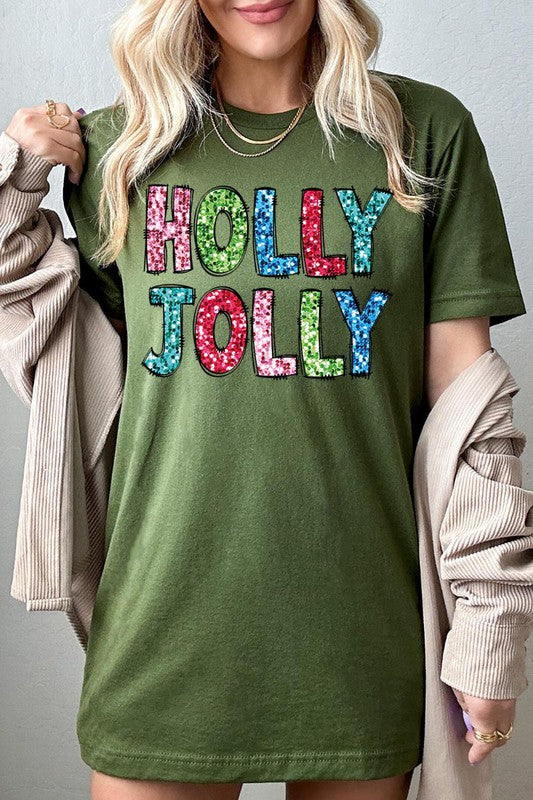 Holly Jolly Christmas Tee