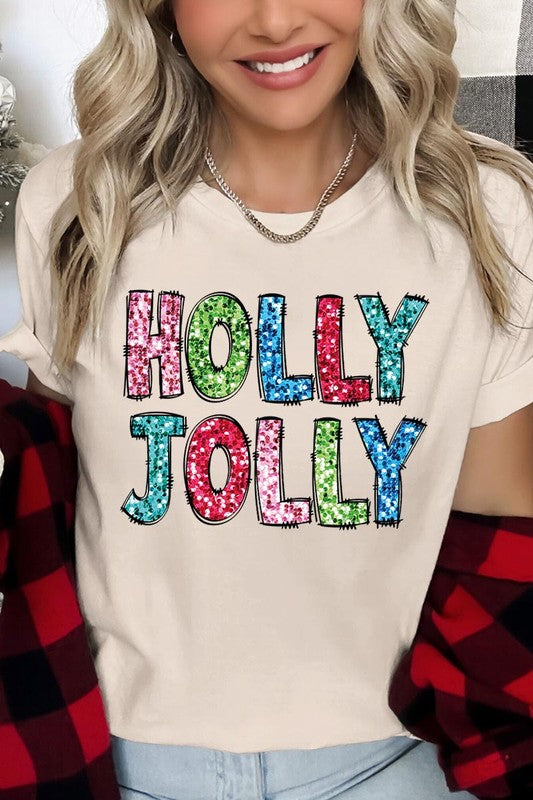 Holly Jolly Christmas Tee