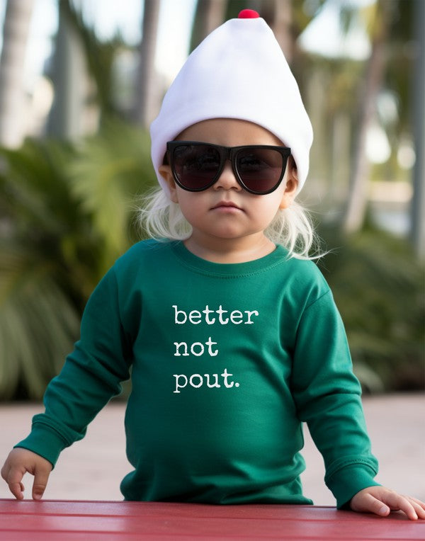 better not pout Toddler Tee