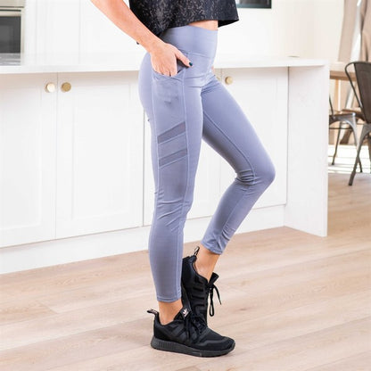 Tummy Control Leggings w/Cell Phone Pocket