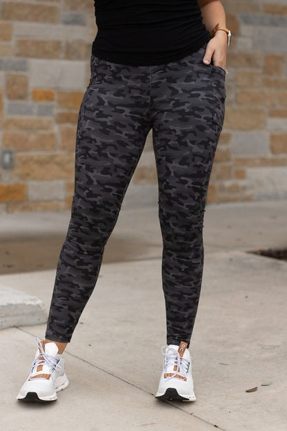 Maverick Camo Full Length Leggings