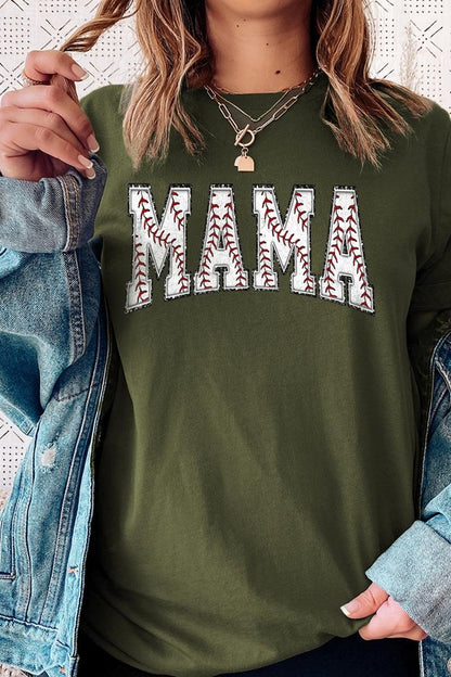 Baseball Mama Tee