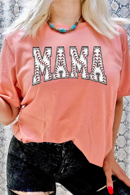 Baseball Mama Tee