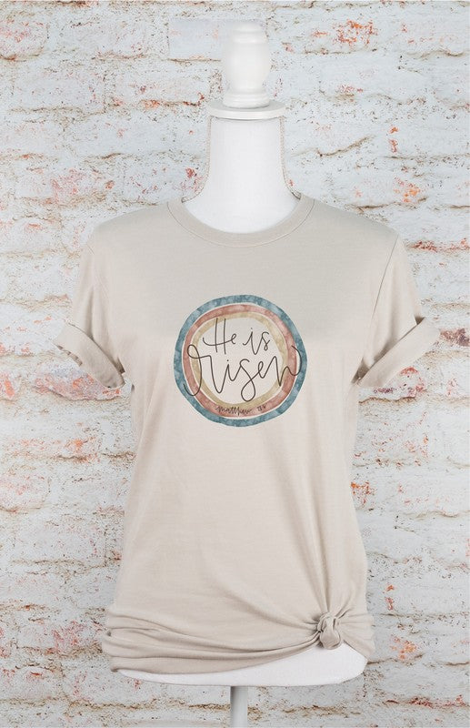 He Is Risen Tee