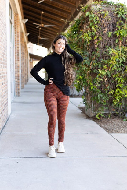 The Autumn Houndstooth Leggings