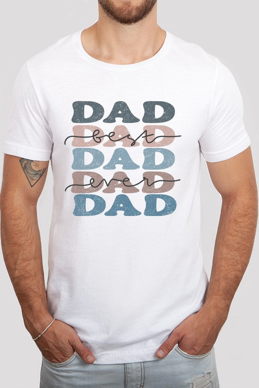 Father's Day Best Dad Ever Graphic Tee