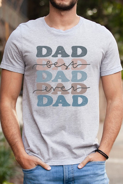 Father's Day Best Dad Ever Graphic Tee