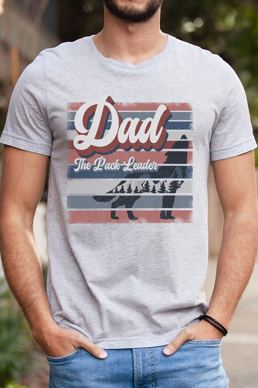 Father's Day Dad The Pack Leader Tee