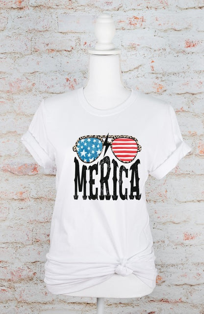 MERICA Sunglasses Tee-Plus