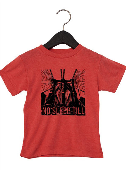 Bridge No Sleep Till Brooklyn Toddler Tee