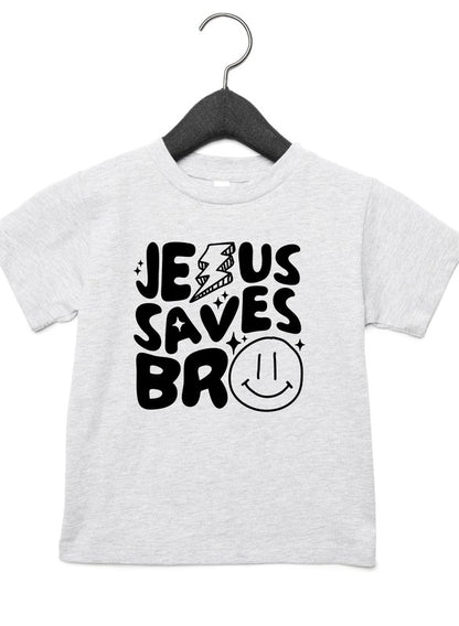 Jesus Saves Bro Toddler Tee