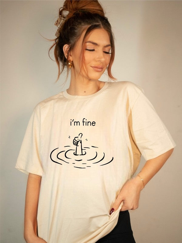 I'm Fine Tee-Plus