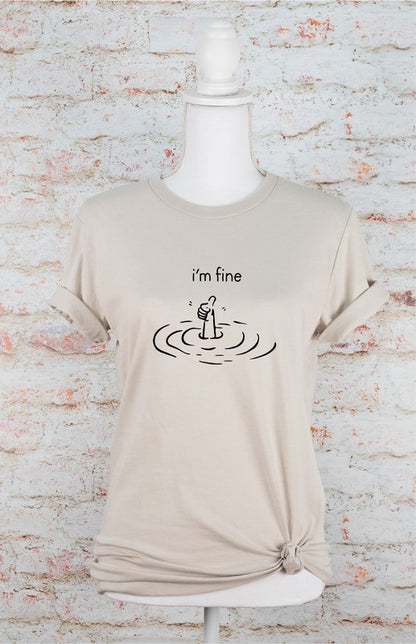 I'm Fine Tee-Plus