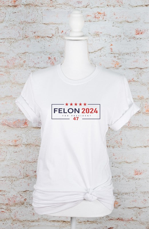 Felon 2024 For President 47-Plus