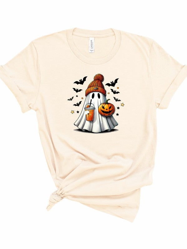 Halloween Ghost Tee-Plus