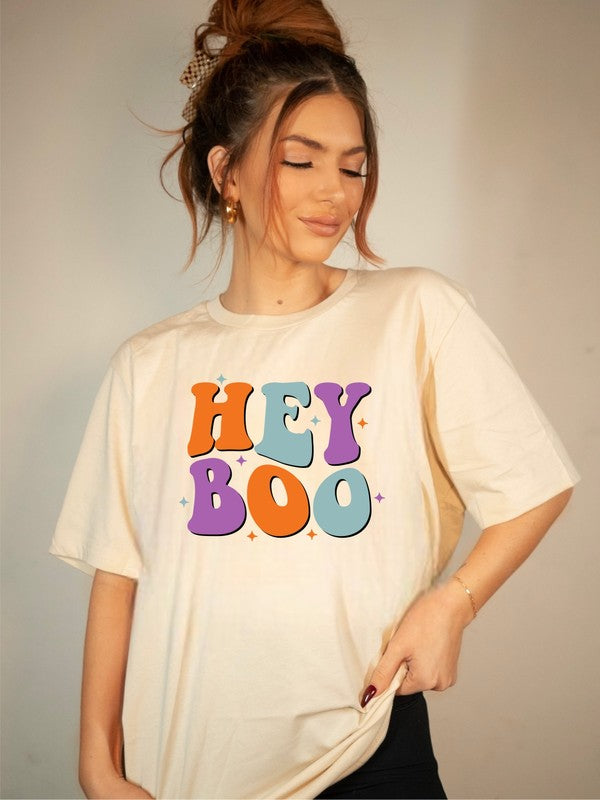 HEY BOO Tee-Plus