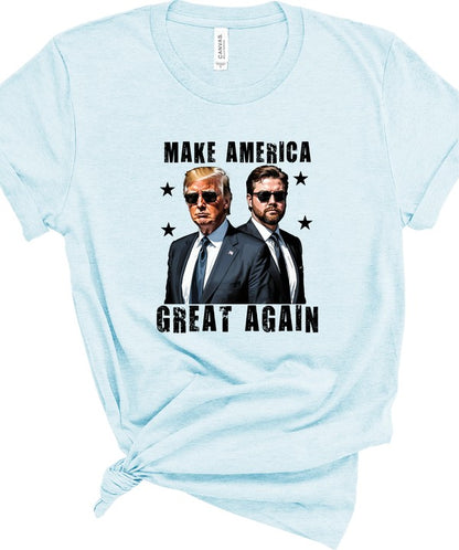 Make America Great Again Trump Vance Tee-Plus