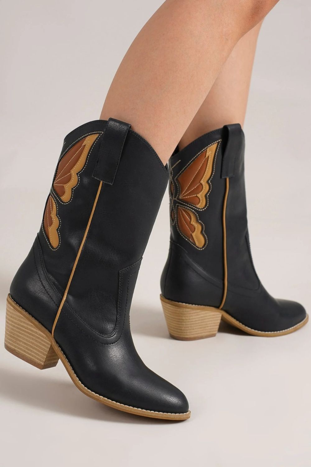 Beast Fashion Butterfly Cut Boots