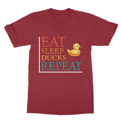 Eat Sleep Ducks Repeat Classic Adult T-Shirt