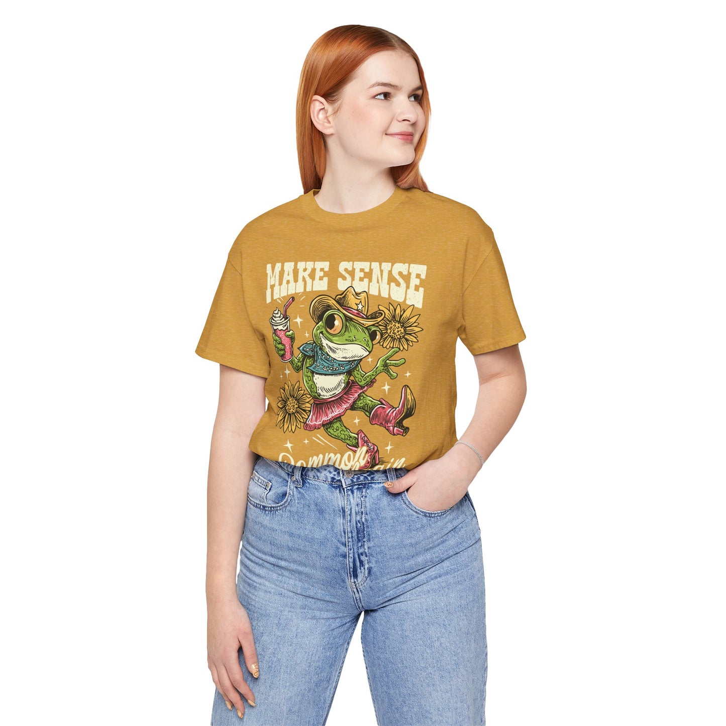 Make Sense Common Again Frog T-Shirt