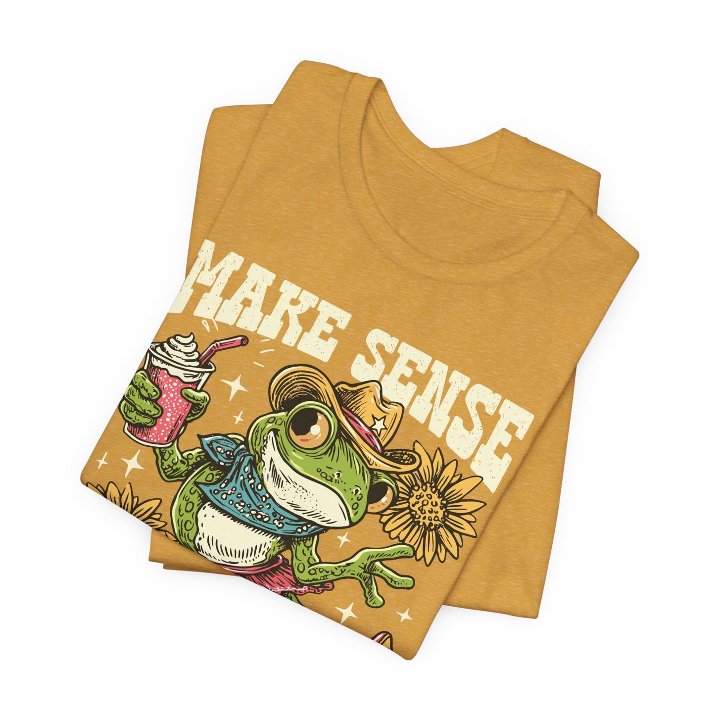 Make Sense Common Again Frog T-Shirt