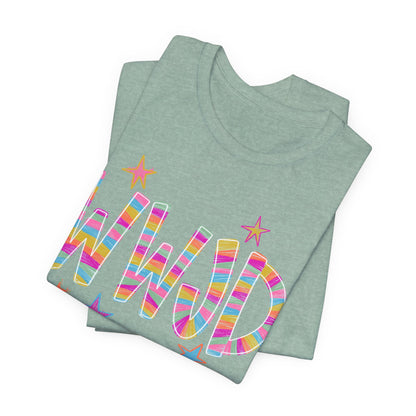 WWJD Rainbow Graphic Tee
