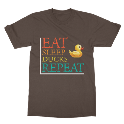 Eat Sleep Ducks Repeat Classic Adult T-Shirt
