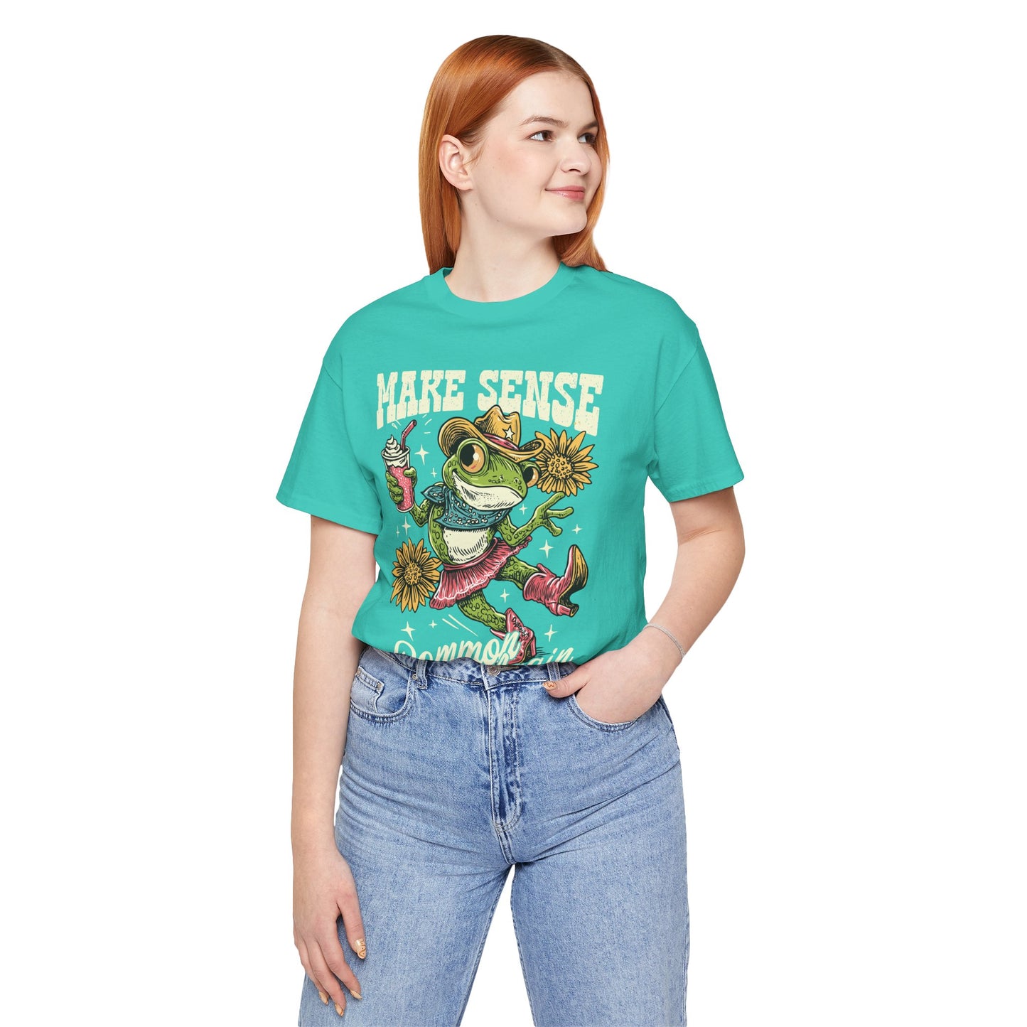 Make Sense Common Again Frog T-Shirt