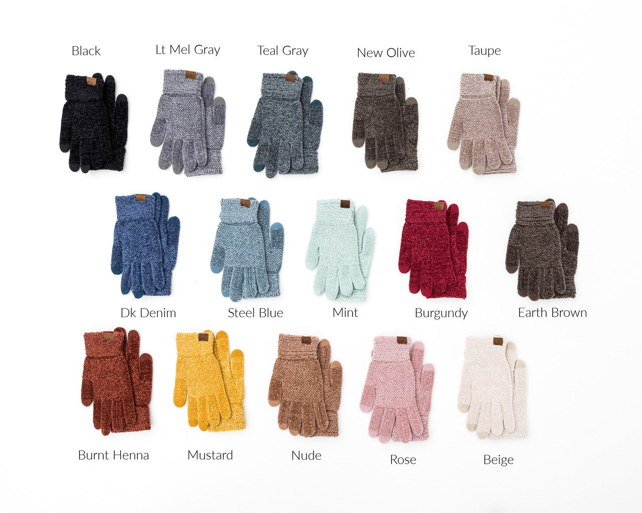 C.C® Chenille Touch Gloves