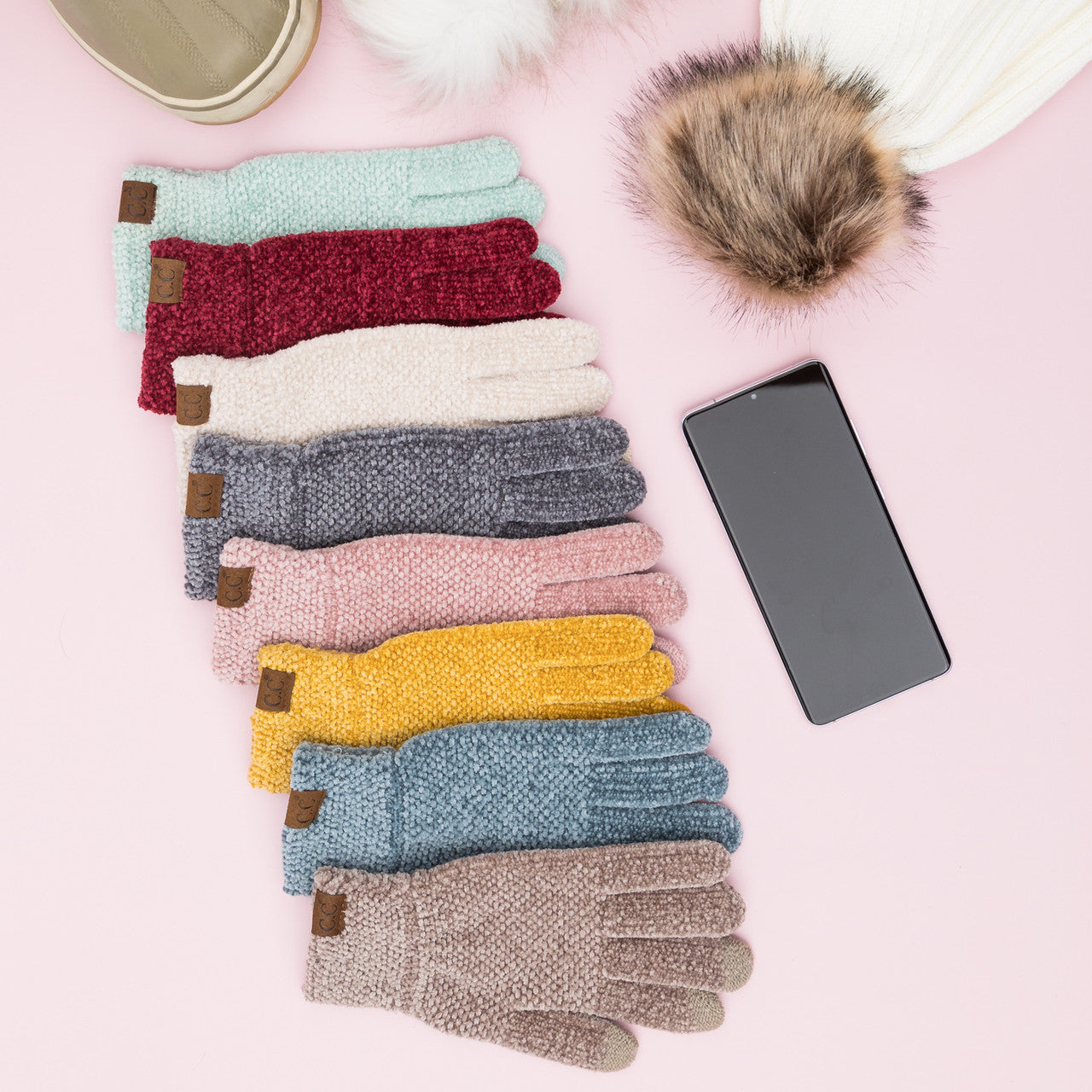C.C® Chenille Touch Gloves