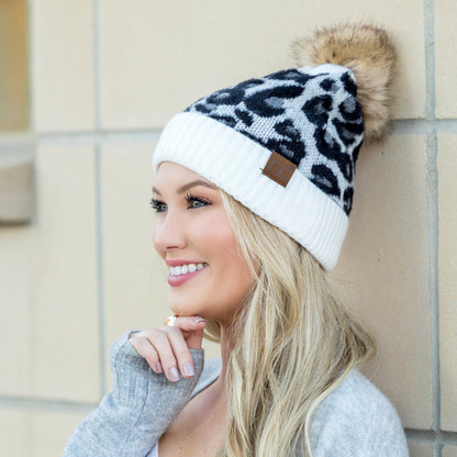 C.C® Leopard Beanie